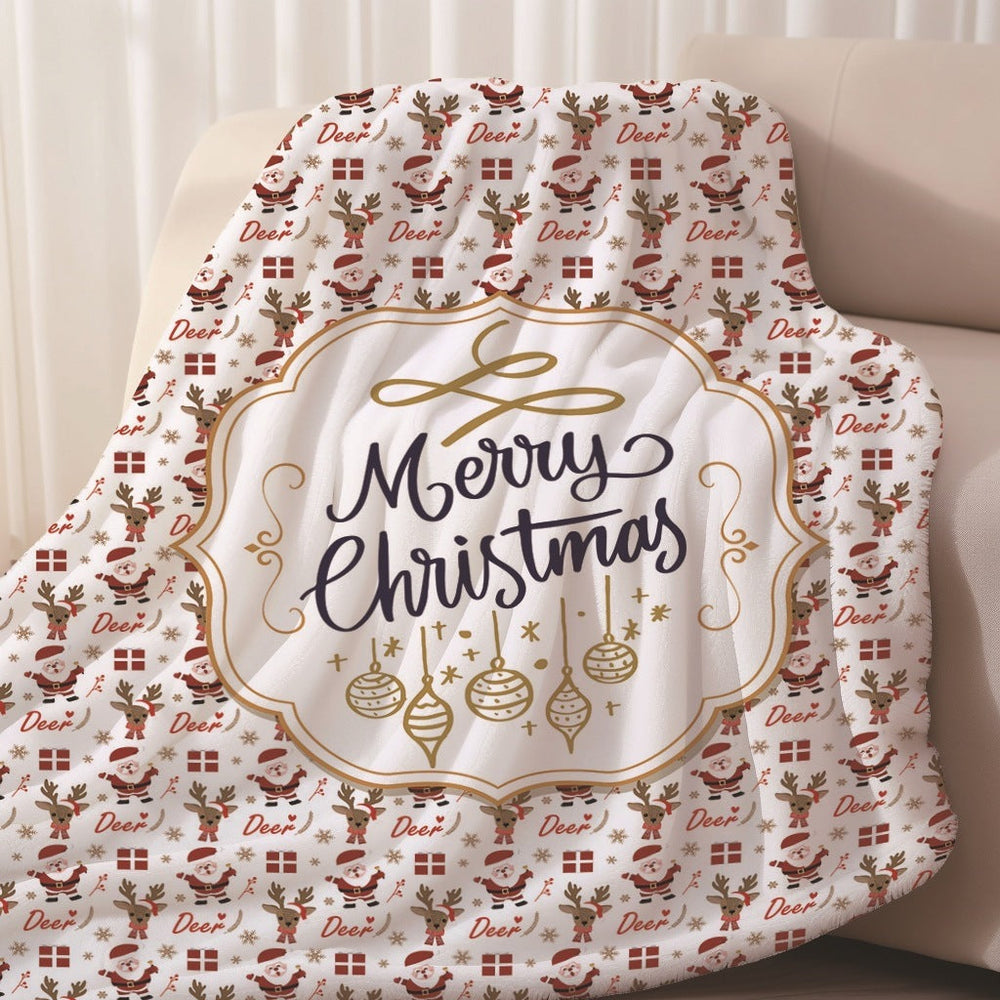 Cozy Christmas Blanket – Soft Festive Throw, 3 Designs