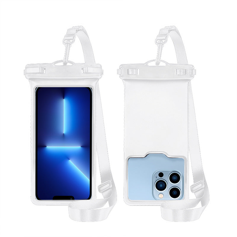 Waterproof Phone Case – Clear Touch Front, Adjustable Lanyard & Universal Fit