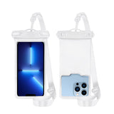 Waterproof Phone Case – Clear Touch Front, Adjustable Lanyard & Universal Fit