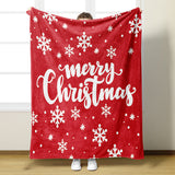 Christmas Throw Blanket – Soft Festive Fleece Blanket