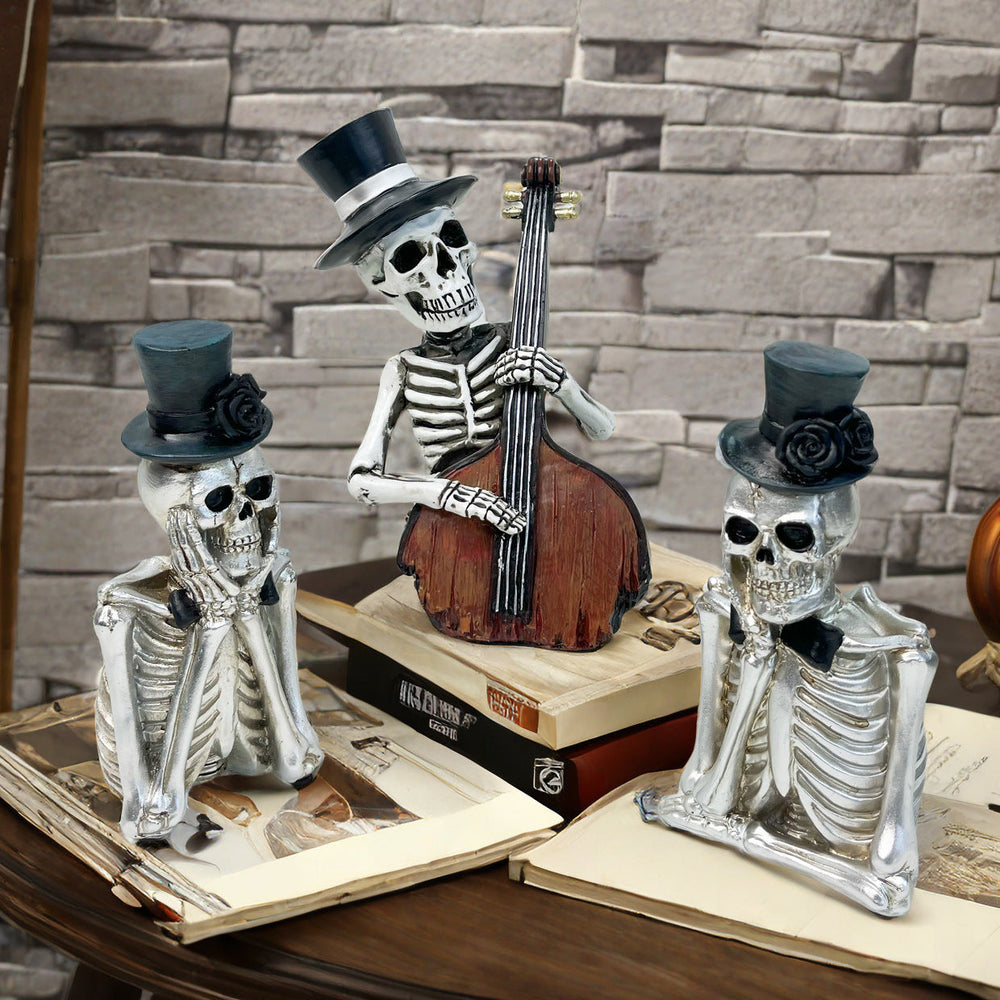 Romantic Skeleton Figure - Gothic Halloween Decor