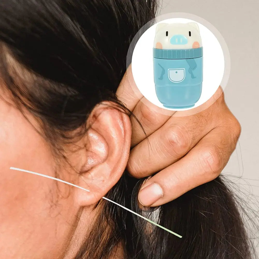 Ear Piercing Cleaning Kit – 180 Cotton Swabs, 15ml Disinfecting Solution & Portable