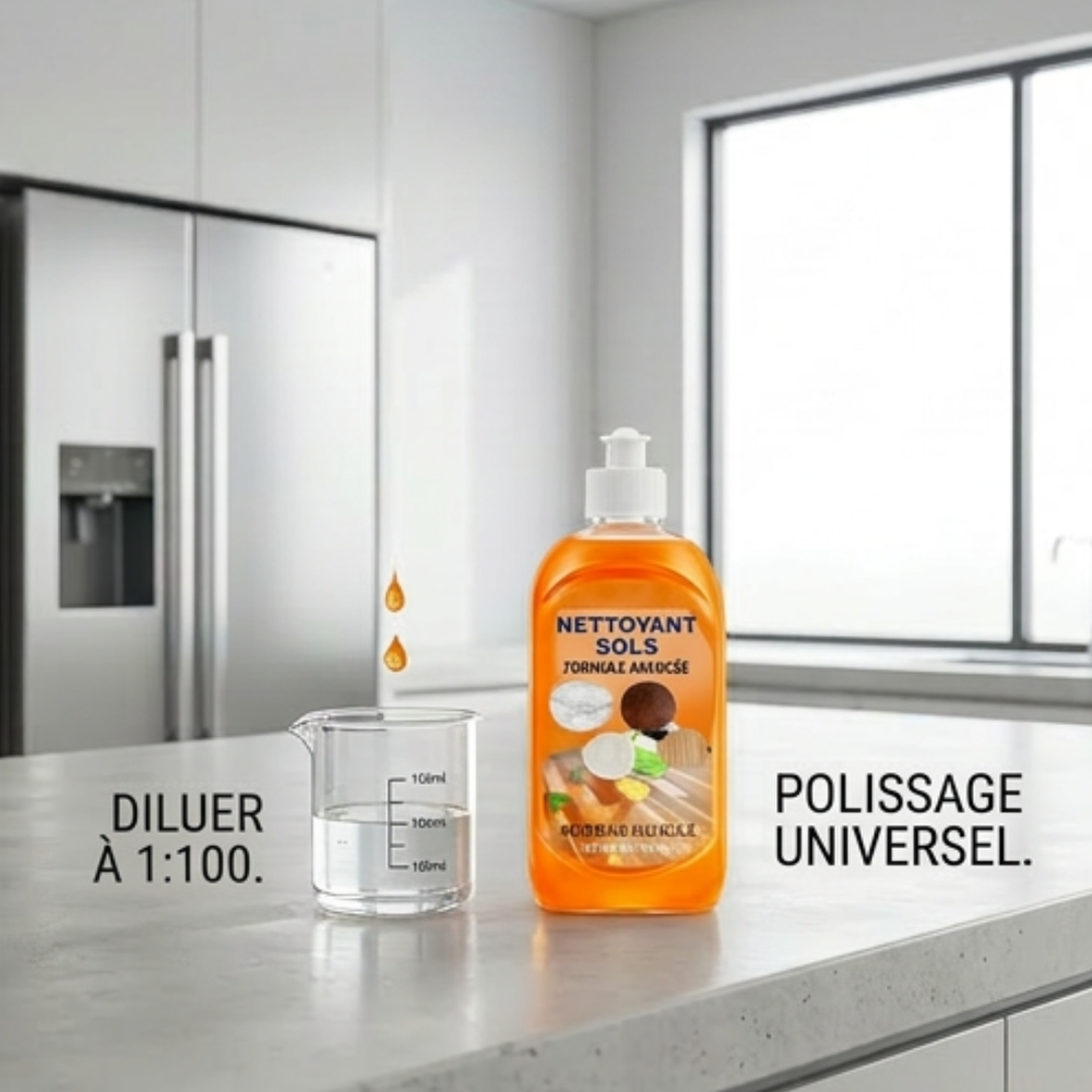 Floor Cleaner Concentrate – Streak-Free Formula, 100ml & Plant-Based Ingredients