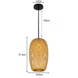 Optimized Product Title: "Handgefertigte Bambus-Hängeleuchte – Natürliche, Warmweiße Beleuchtung mit Stil" 

This title emphasizes craftsmanship, the warm light feature, and the stylish aspect of the product, making it more appealing for search queries.