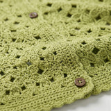 Openwork Crochet Cardigan - Lorena