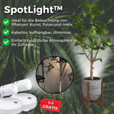 Enhanced Product Title: **Kabellose Dimmbare LED-Leuchte mit Fernbedienung – Flexibel und Kabelos für Innen- und Außenbereich** 

This title includes relevant keywords while providing more detail about the product's features and potential uses, making it