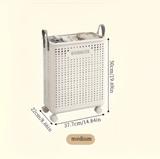 Kalsten | RollEase Foldable Laundry Basket – With Wheels, Compact & Durable for Easy Transport