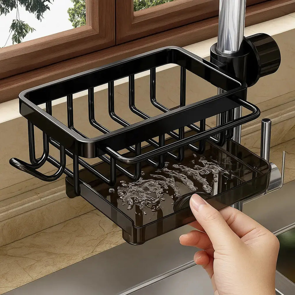Rostfreier Küchenarmaturen-Organizer aus Aluminium – Stilvolles Design für mehr Ordnung und Funktionalität