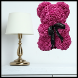 Rose Bear Mothers Day Gift Artificial Flower Teddy Decoration