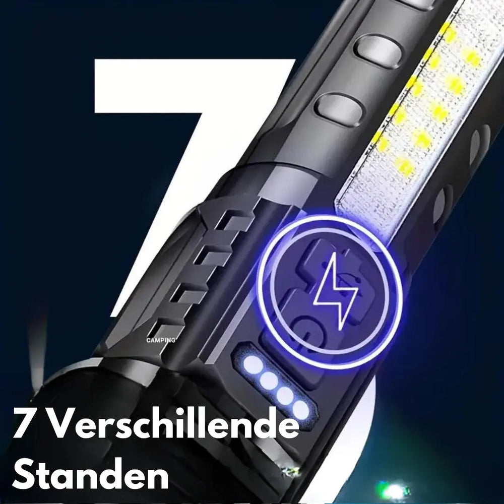 PowerBeam – Ultra-Bright Military Flashlight with 5000 Lumens