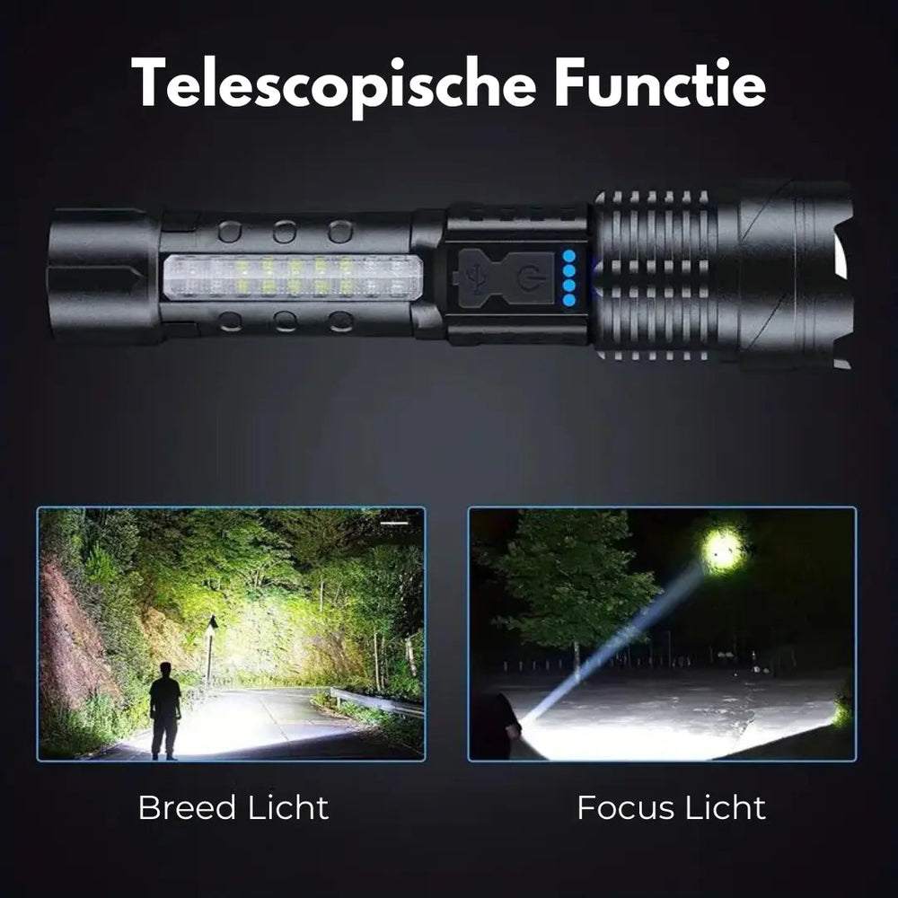 PowerBeam – Ultra-Bright Military Flashlight with 5000 Lumens