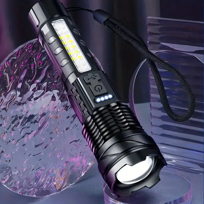 PowerBeam – Ultra-Bright Military Flashlight with 5000 Lumens