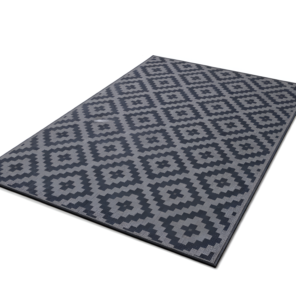 Reversible Outdoor Rug – Non-Slip, UV-Resistant Polypropylene & Water-Repellent