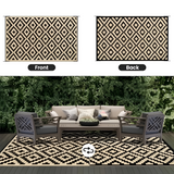 Reversible Outdoor Rug – Non-Slip, UV-Resistant Polypropylene & Water-Repellent