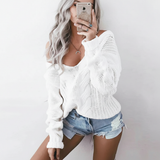 Oversized knitted pullover - Carolin - 2