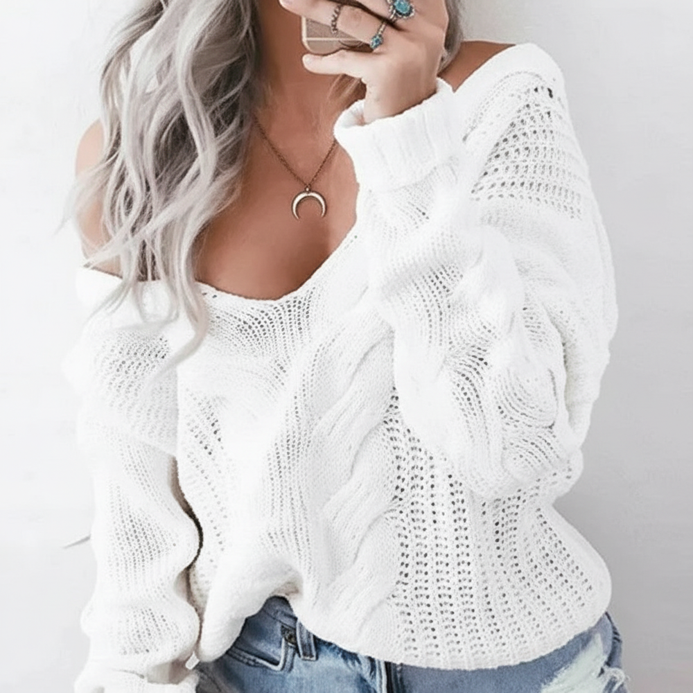 Oversized knitted pullover - Carolin - 3