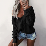 Oversized knitted pullover - Carolin - 7