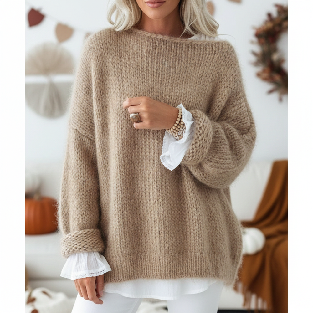 Oversized Women's Sweater - Leonie