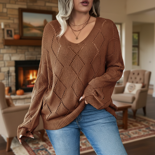 Women's Oversized Knit Jumper