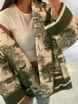 Oversized Quilted Jacket – Giuliana