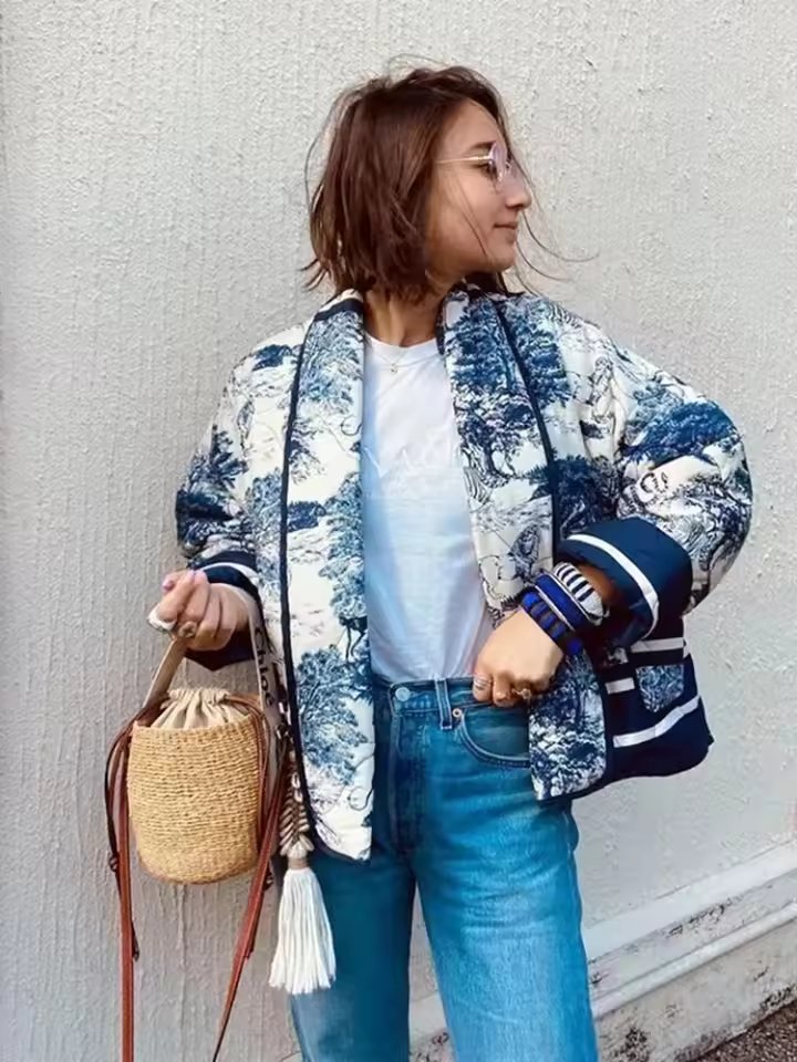 Oversized Quilted Jacket – Giuliana