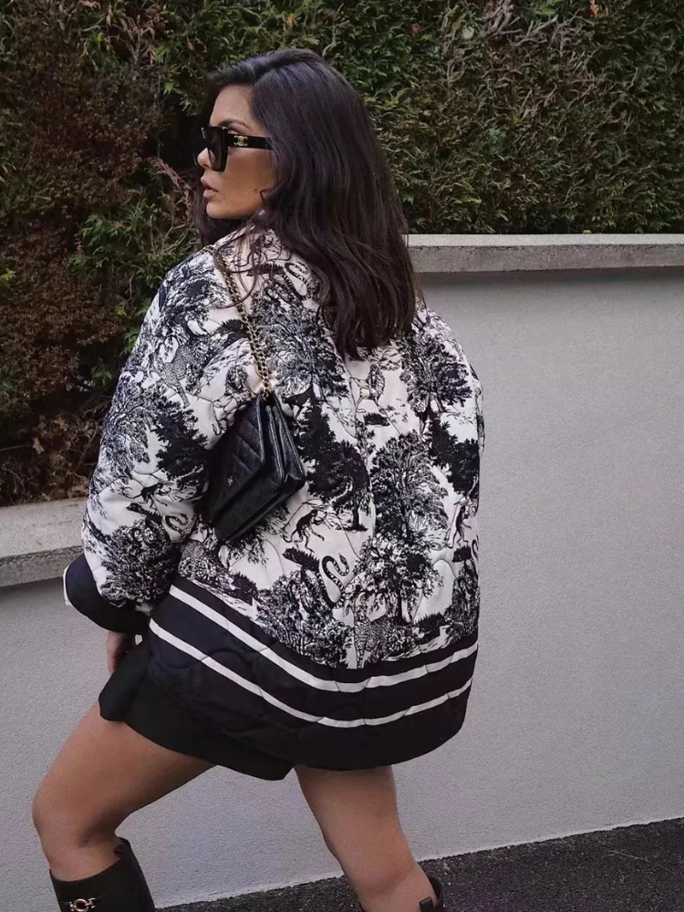 Oversized Quilted Jacket – Giuliana