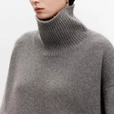 Women's Oversized Turtleneck Sweater