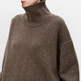 Women's Oversized Turtleneck Sweater