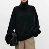 Women's Oversized Turtleneck Sweater