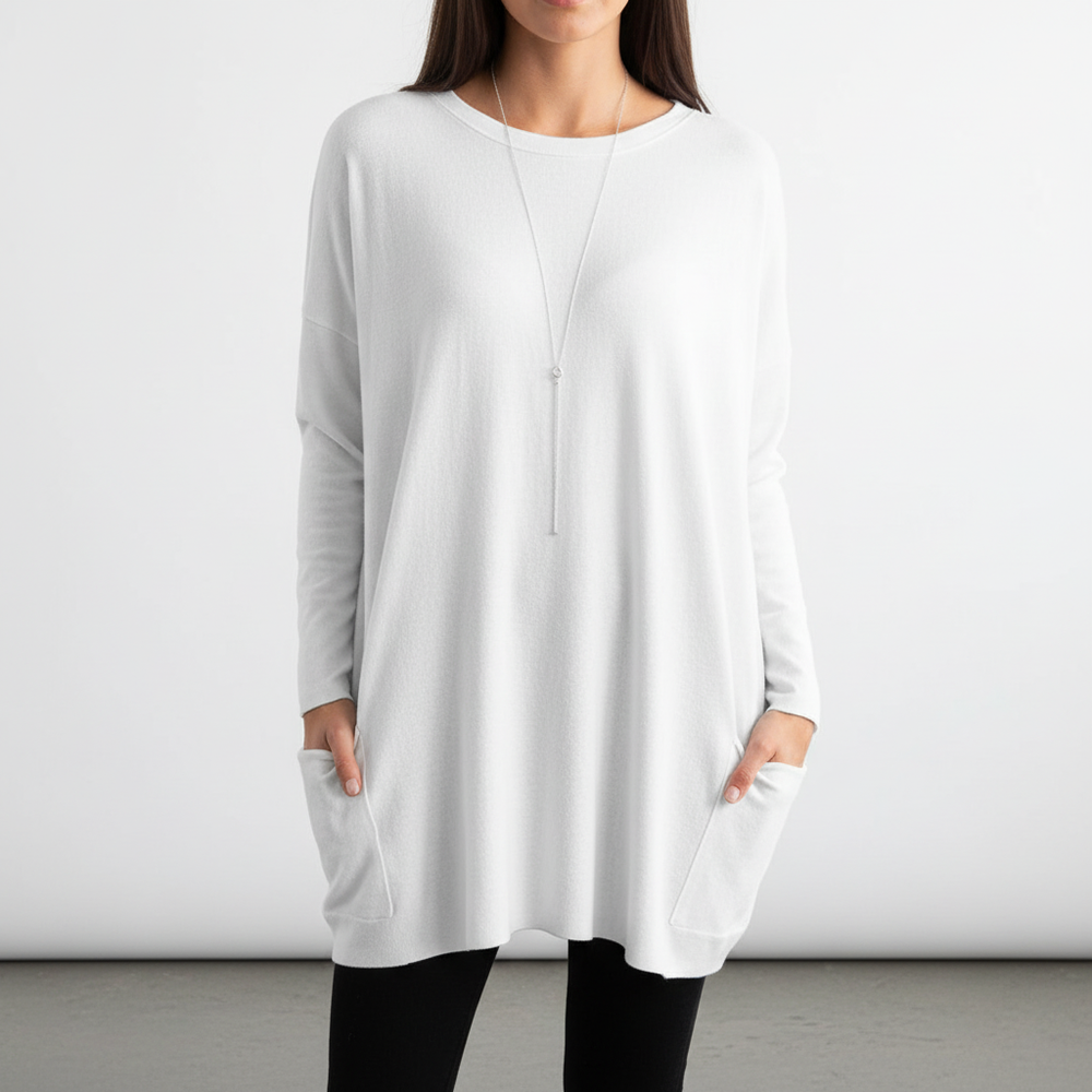Oversized Cut Women's Sweater - Marlene