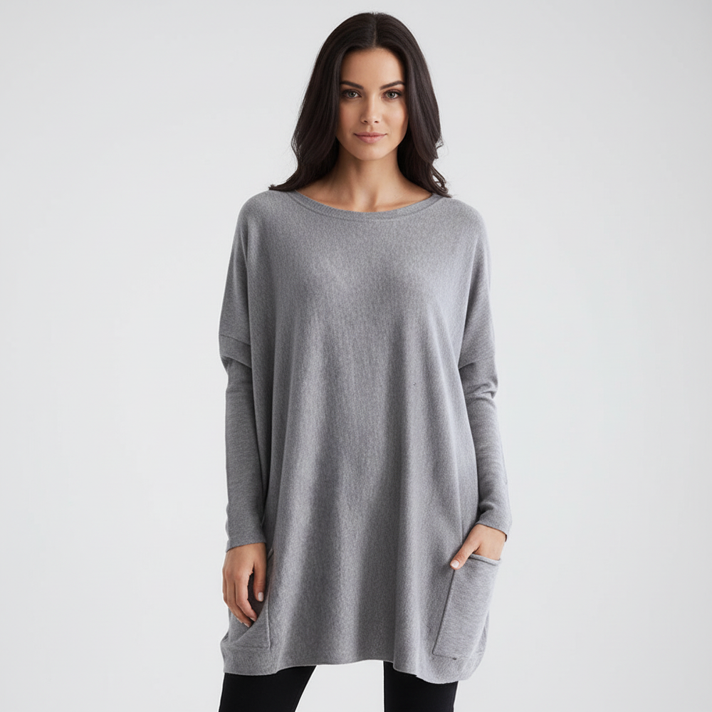 Oversized Cut Women's Sweater - Marlene