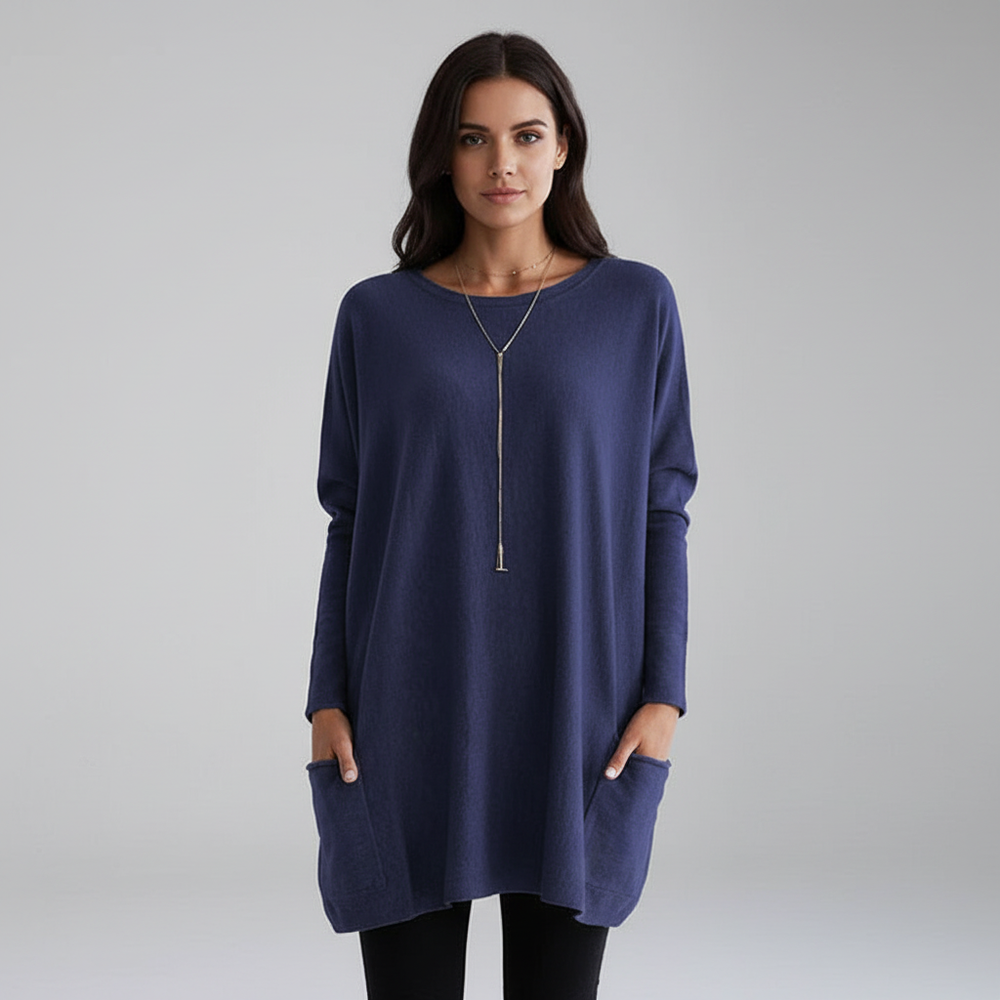 Oversized Cut Women's Sweater - Marlene