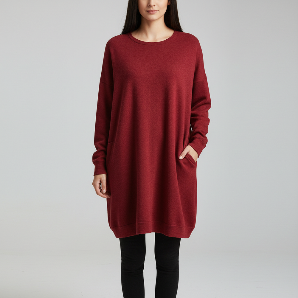 Oversized Cut Women's Sweater - Marlene