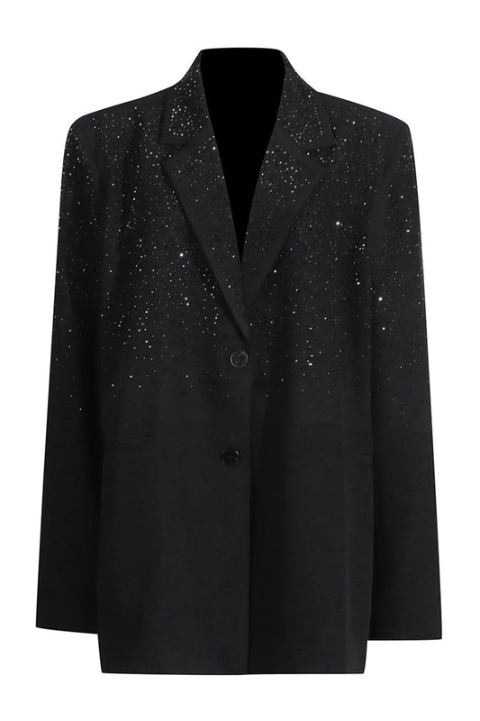 Oversized Sparkle – Detail Women's Blazer – Dianne