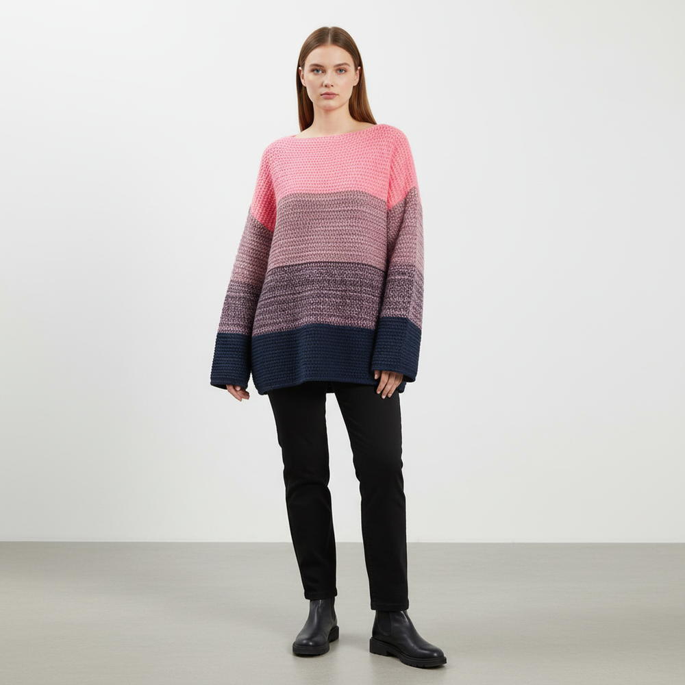 Oversized knitted sweater - Monika