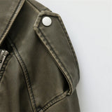 Oversized Vintage Biker Jacket – Jane