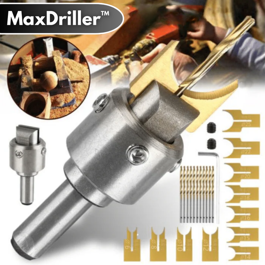 Wooden Bead Drill Bit Set – 7-Piece, 14–25mm & Stainless Steel