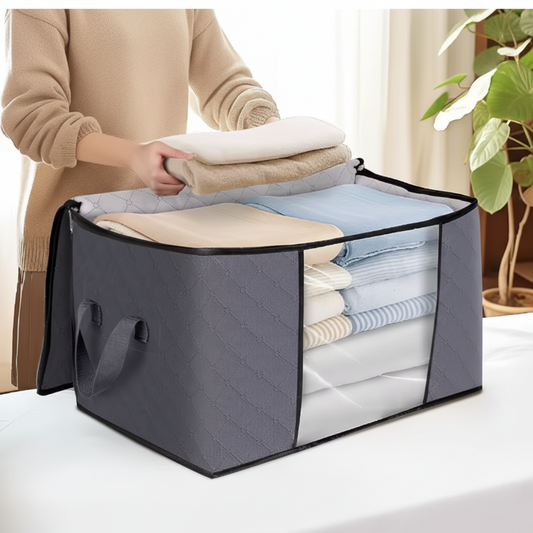 Storage Bags – Breathable Fabric, Foldable & Large Clothing Containers
