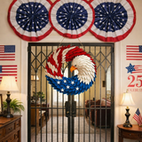 Wall Art Veterans Eagle Wreath Boxwood Memorial Wall Display