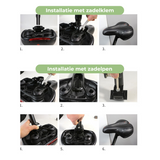 RideEase memory foam shape detail