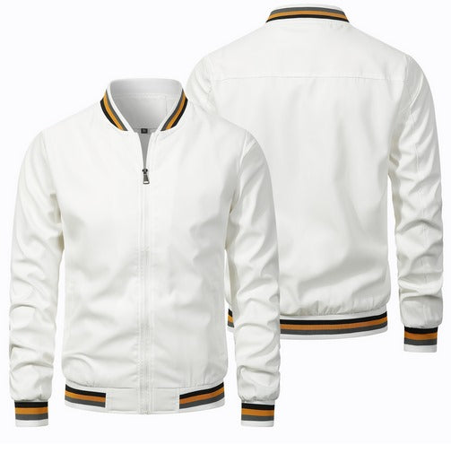 Optimized Product Title: "Herren Freizeitjacke - Leichte, Atmungsaktive Outdoorjacke für Freizeit & Sport" 

This title includes relevant keywords and highlights key features to improve visibility and appeal in Google Shopping searches.