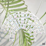 Piano Keyboard Stickers Silicone Note Labels Key Learning