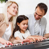 Piano Keyboard Stickers Silicone Note Labels Key Learning