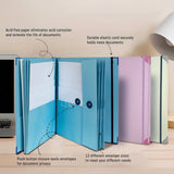 Binder Organizer Pink Document Folder Kit Home Records