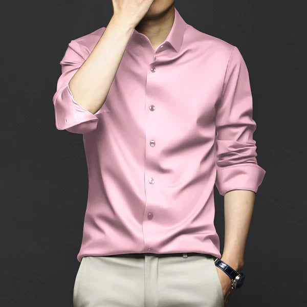 Dylan Wrinkle-Free Business Shirt - Pink