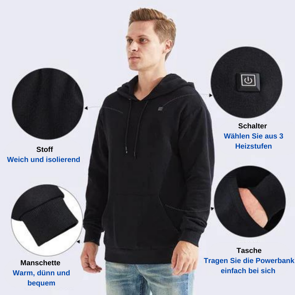 ThermaHoodie – Heated Unisex Hoodie