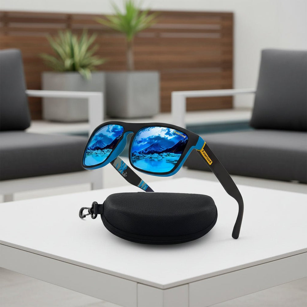 Unisex Polarized Sunglasses – UV400 Protection, Anti-Glare Lenses & Lightweight Frame