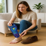Magnetic Acupressure Insoles – Bio-Stimulation Nodes, Trimmable EVA & Unisex Sizes