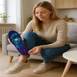 Magnetic Acupressure Insoles – Bio-Stimulation Nodes, Trimmable EVA & Unisex Sizes