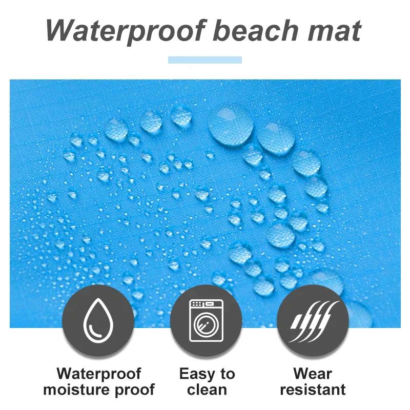 Optimized Product Title: "Wasserdichte Outdoor-Matte – Ideal für jeden Untergrund, bleibt trocken und rutschfest" 

This title includes keywords that potential customers might search for while also highlighting the product's key features.